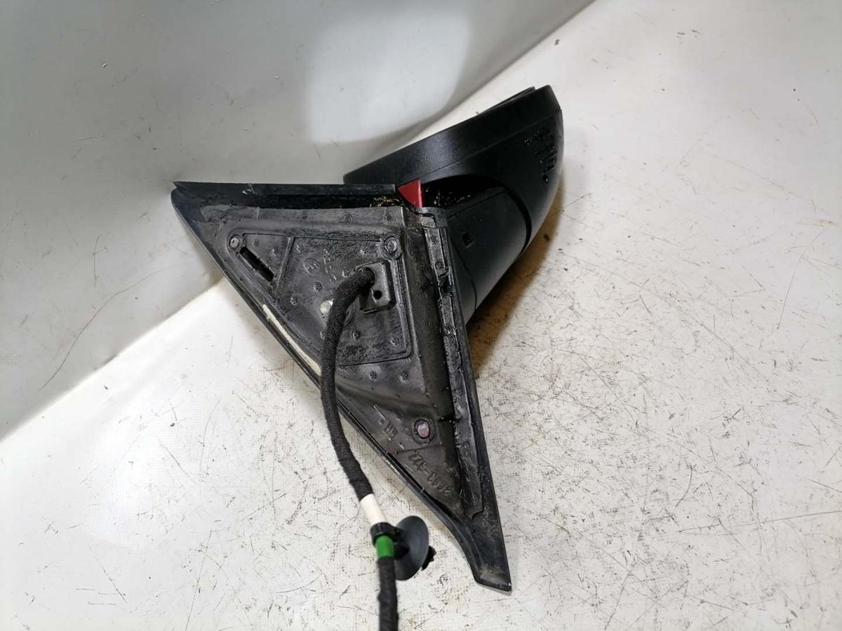 Volvo V50 original Au&szlig;enspiegel rechts elektrisch verstellbar 45400 Ruby Red Pearl Bj.2005